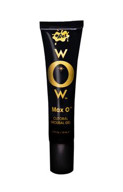 Збуджувальний гель для клітора Wet Wow Max O Clitoral Arousal Gel, легке поколювання (15 мл)