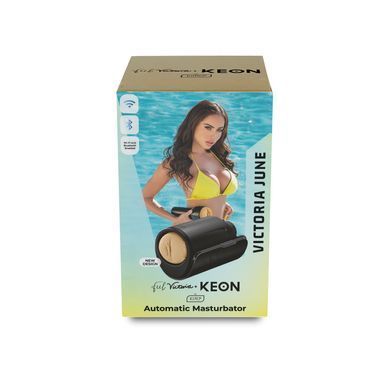 Інтерактивна секс-машина для чоловіків Kiiroo Keon Wi-Fi Combo Set з мастурбатором Feel Victoria