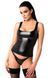 Топ Noir Handmade F346 Powerwetlook top - 3XL