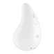 Вібратор для зовнішньої стимуляції Satisfyer Dew Drop White, 2 мотори, 12 режимів, м&rsquo;який корпус
