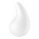 Вібратор для зовнішньої стимуляції Satisfyer Dew Drop White, 2 мотори, 12 режимів, м&rsquo;який корпус