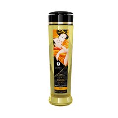 Массажное масло Shunga Stimulation - Peach (240 мл) натуральное увлажняющее, персик