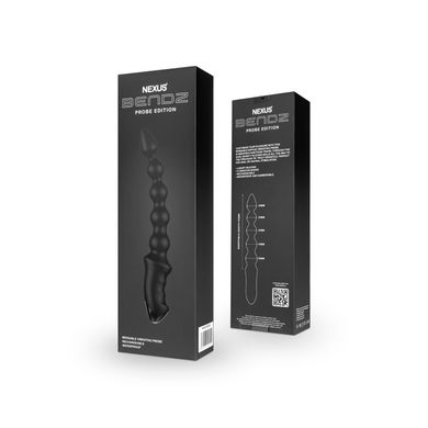 Анальний вібратор-буси Nexus BENDZ Bendable Vibrator Probe Edition, ефект пам’яті форми