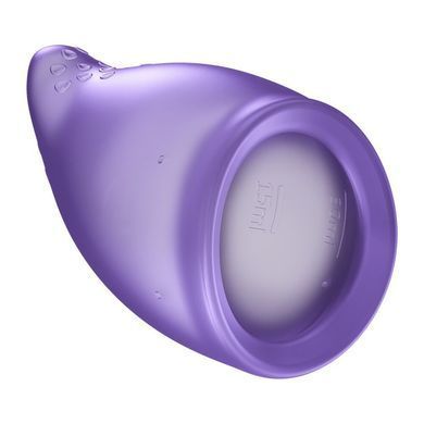 Менструальна чаша Fun Factory FUN CUP SIZE B Black Currant, багаторазова, діаметр 4,3 см, об&rsquo;єм 30 мл