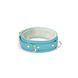 Нашийник з повідцем Liebe Seele Blue Lamb Leather Collar with Velvet Lining
