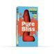 Свічка у вигляді члена Pure Bliss BIG Orange 18 см