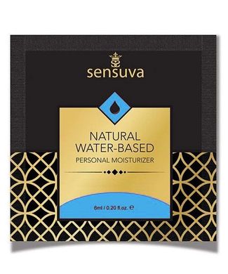 Пробник Sensuva - Natural Water-Based (6 мл), на водной основе