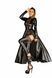 Сукня Noir Handmade F128C Powerwetlook gown coat - L