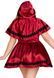 Еротичний костюм Червоної шапочки Leg Avenue Gothic Red Riding Hood 1X&ndash;2X, сукня, накидка