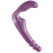 Безремневий страпон Doc Johnson The Gal Pal Purple, платинум силікон, діаметр 3 см