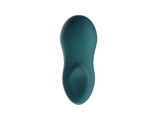 Мощный мини-вибромассажер We-Vibe Touch X Green Velvet, удобно совмещать с проникающим сексом