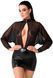 Сукня Noir Handmade F348 Powerwetlook and tulle dress - XL