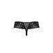 Трусики ABLA THONG black S/M - Passion Exclusive