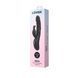 Вібратор-кролик з пульсацією Loviss Nico Thrusting Rabbit Vibrator, 9 режимів, подвійний відросток