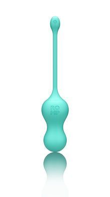 Віброяйце для точки G з пультом керування Romp Cello Light Teal, водонепроникне