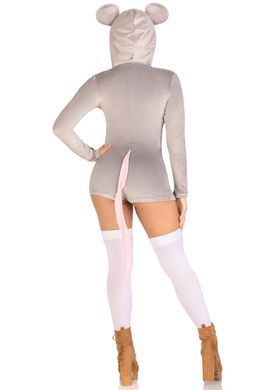 Комбінезон-костюм миші Leg Avenue Comfy Mouse L, з капюшоном