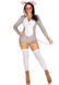 Комбінезон-костюм миші Leg Avenue Comfy Mouse L, з капюшоном