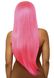 Leg Avenue Long straight center part wig neon pink