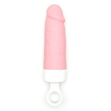 Вібратор CuteVibe Teddy Brown (Pink Dildo), реалістичний вібратор у вигляді морозива