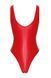 Боді Noir Handmade F352 Red powerwetlook body - S