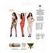 Бодістокінг Passion BS037 red, комбінезон, відкрита спина, халтер