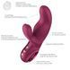 Вібратор-кролик Fun Factory MISS BI Wine Red, 2 незалежні мотори, діаметр 4,2 см