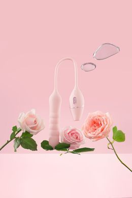 Пульсатор з вакуумним стимулятором KISSTOY Cathy III Pink, 5 режимів вакууму, 10 режимів пульсації