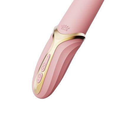 Вібратор Zalo &ndash; EVE Sakura Pink, вібрація + ротація, імітація язичка, підігрів до 39 &deg;C
