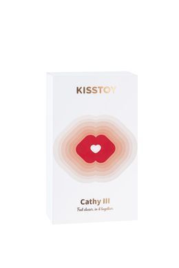 Пульсатор з вакуумним стимулятором KISSTOY Cathy III Light Blue, 5 режимів вакууму, 10 режимів пульсації