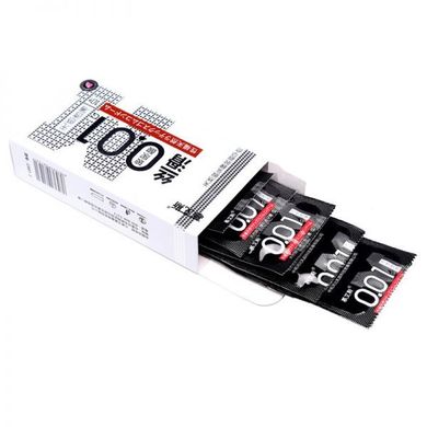 Набір ультратонких презервативів 0,01 мм, White 10 шт