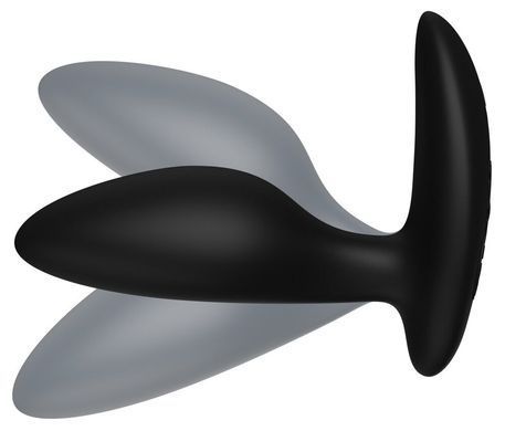 Анальна смарт-вібропробка We-Vibe Ditto+ Satin Black з пультом ДК