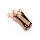 Хрестовина для фіксації Liebe Seele Rose Gold Memory Hog Tie, натуральна шкіра, рожеве золото