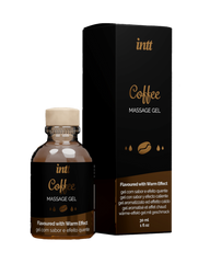 Масажний гель для інтимних зон Intt Coffee (30 мл) розігріваючий, аромат кава