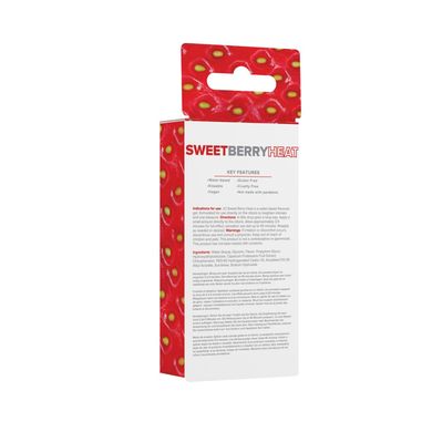 Гель для клітора System JO Sweet Berry Heat (10 мл), можна для поцілунків, вібрація з розігрівом