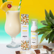 Масажна олія EXSENS Pina Colada 50мл розігріває, без цукру, без парабенів, їстівна, піна колада