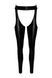 Легінси з відкритими стегнами Noir Handmade F323 Rebel wetlook chaps - L