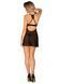 Пеньюар і трусики Obsessive Latinesa babydoll & thong XS/S