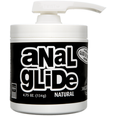 Анальна змазка на олійній основі Doc Johnson Anal Glide Natural (134 г) тривале ковзання