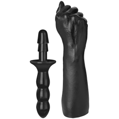 Кулак для фістингу Doc Johnson Titanmen The Fist with Vac-U-Lock Compatible Handle, діаметр 7,6 см