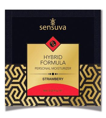 Пробник Sensuva - Hybrid Formula Strawberry (6 мл), гібридна формула, "Полуниця"