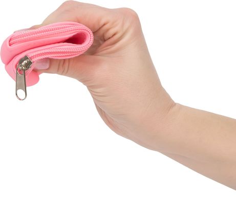 Сумка для зберігання секс-іграшок PowerBullet - Silicone Storage Zippered Bag Pink