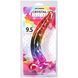 Фалоімітатор Doc Johnson Crystal Jellies - 9.5 Inch Dildo - Rainbow