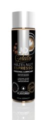 Змазка на водній основі System JO GELATO Hazelnut Espresso (120 мл) без цукру, парабенів та пропіленгліколю, "Горіховий еспресо"