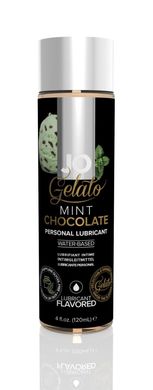 Змазка на водній основі System JO GELATO Mint Chocolate (120 мл) без цукру, парабенів та пропіленгліколю, "М'ятний шоколад"