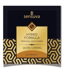 Пробник Sensuva - Hybrid Formula Salted Caramel (6 мл), гібридна формула, "Солона карамель"