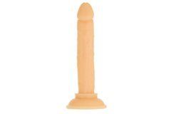 Фалоімітатор ADDICTION Tino 5.25&Prime; Silicone Dildo, присоска, діаметр 1,9 см, віброкуля в подарунок
