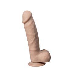 Фалоімітатор SilexD Tomas Real Skin Flesh (9in MODEL 1), суперсофт-силікон+Silexpan, діаметр 4,9 см
