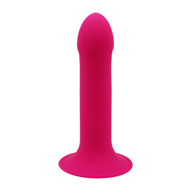 Дилдо з присоскою Adrien Lastic Hitsens 2 Pink, відмінно для страпона, макс діаметр 4 см, довжина 16,7 см
