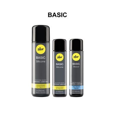 Силіконова змазка pjur Basic Personal Glide 250 мл найкраща ціна/якість, відмінно для новачків