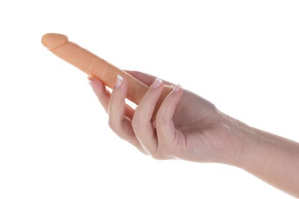 Фалоімітатор ADDICTION Tino 5.25&Prime; Silicone Dildo, присоска, діаметр 1,9 см, віброкуля в подарунок